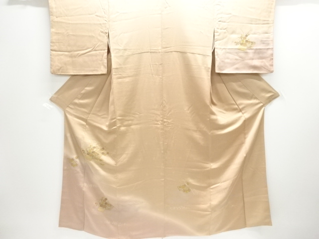 JAPANESE KIMONO / HOMONGI / EMBROIDERY / FLOWER & PLANT 